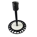 patent design high brightness 60w led post top barn light 7800lm ip65 waterproof available for photocell sensor